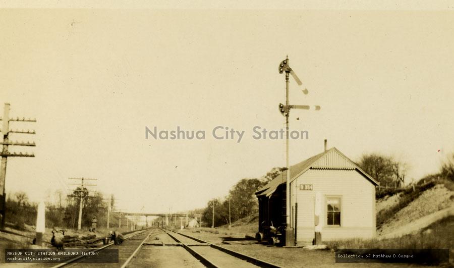 Postcard: New York, New Haven & Hartford Station, Somerset Junction, Massachusetts